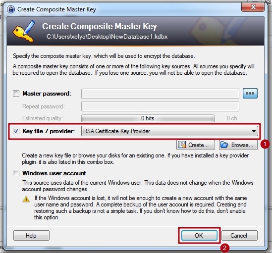 Портал документации Рутокен > Интеграция Рутокен и KeePass > 02.jpg