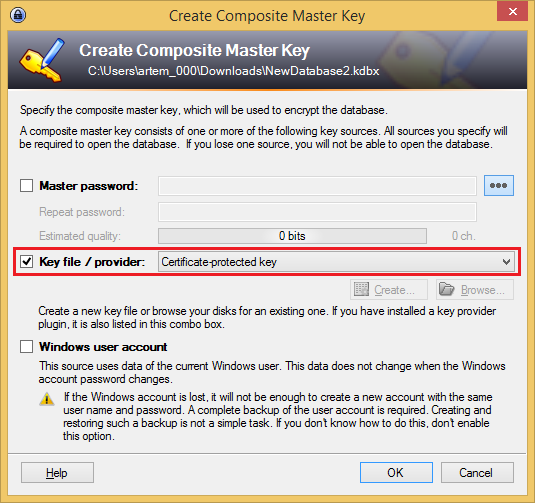 Портал документации Рутокен > Интеграция Рутокен и KeePass > KeePass2.png