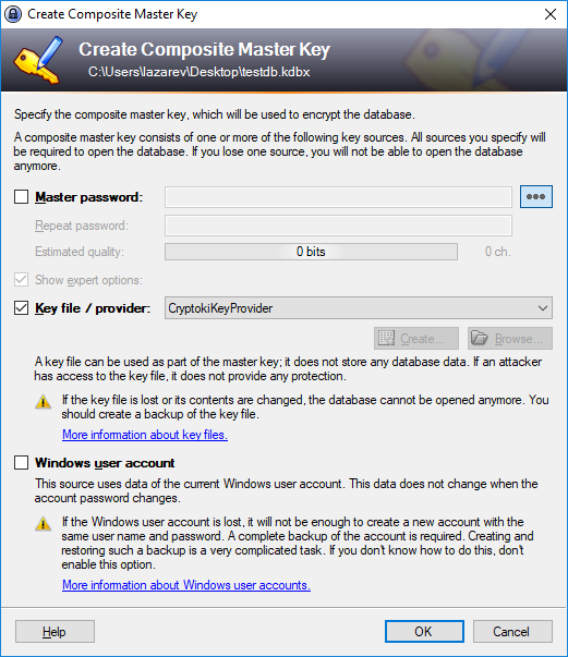 Портал документации Рутокен > Интеграция Рутокен и KeePass > image2019-8-28_16-14-34.png